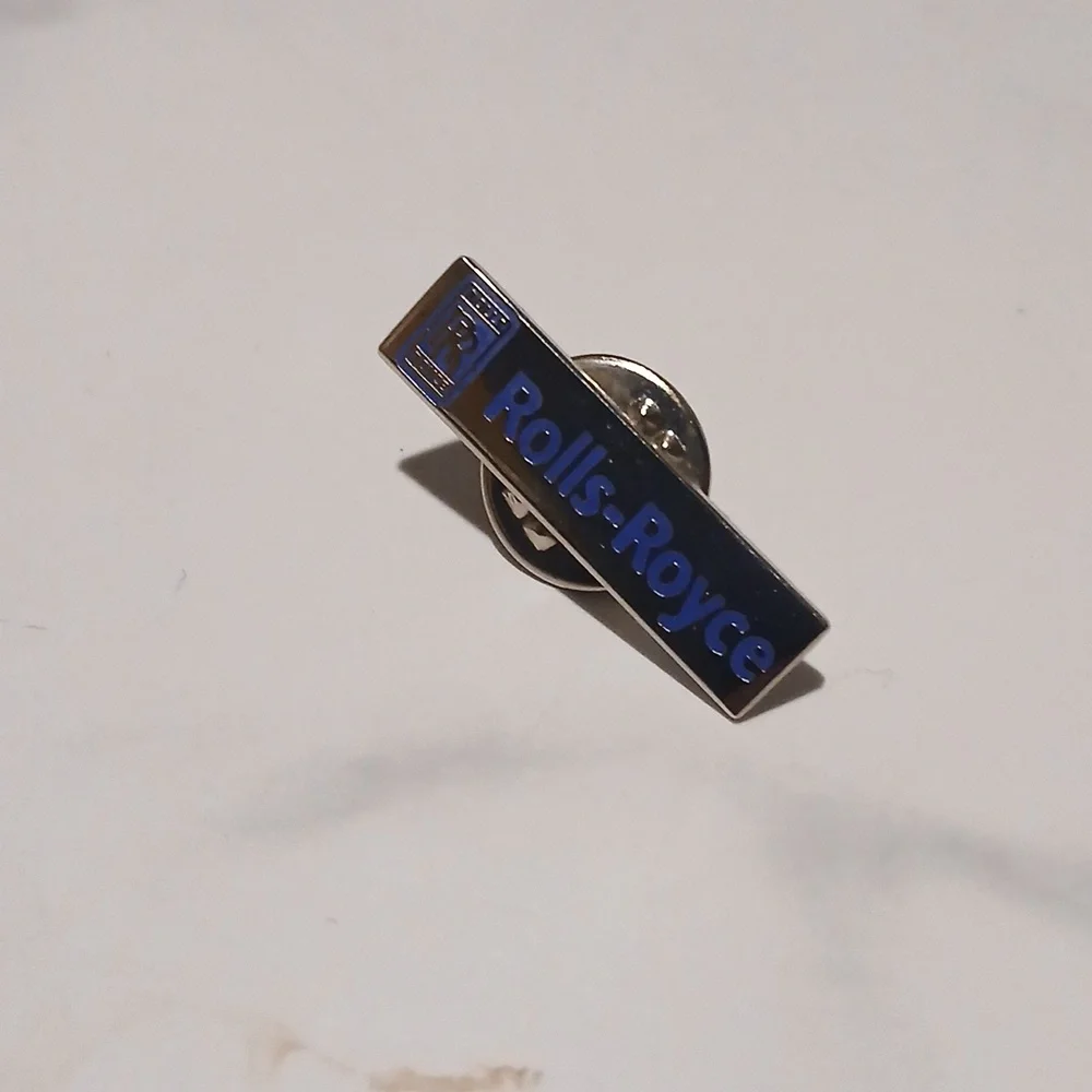 Rolls Royce Lapel Pin Tie Tack Vintage New